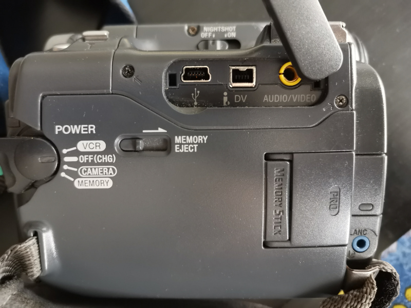 Fig.2: Mini DV camrecorder